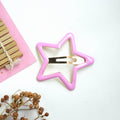 Glossy Star Hair Clips
