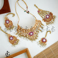 Pearl and Pink Radiance Bridal Jewelry Set