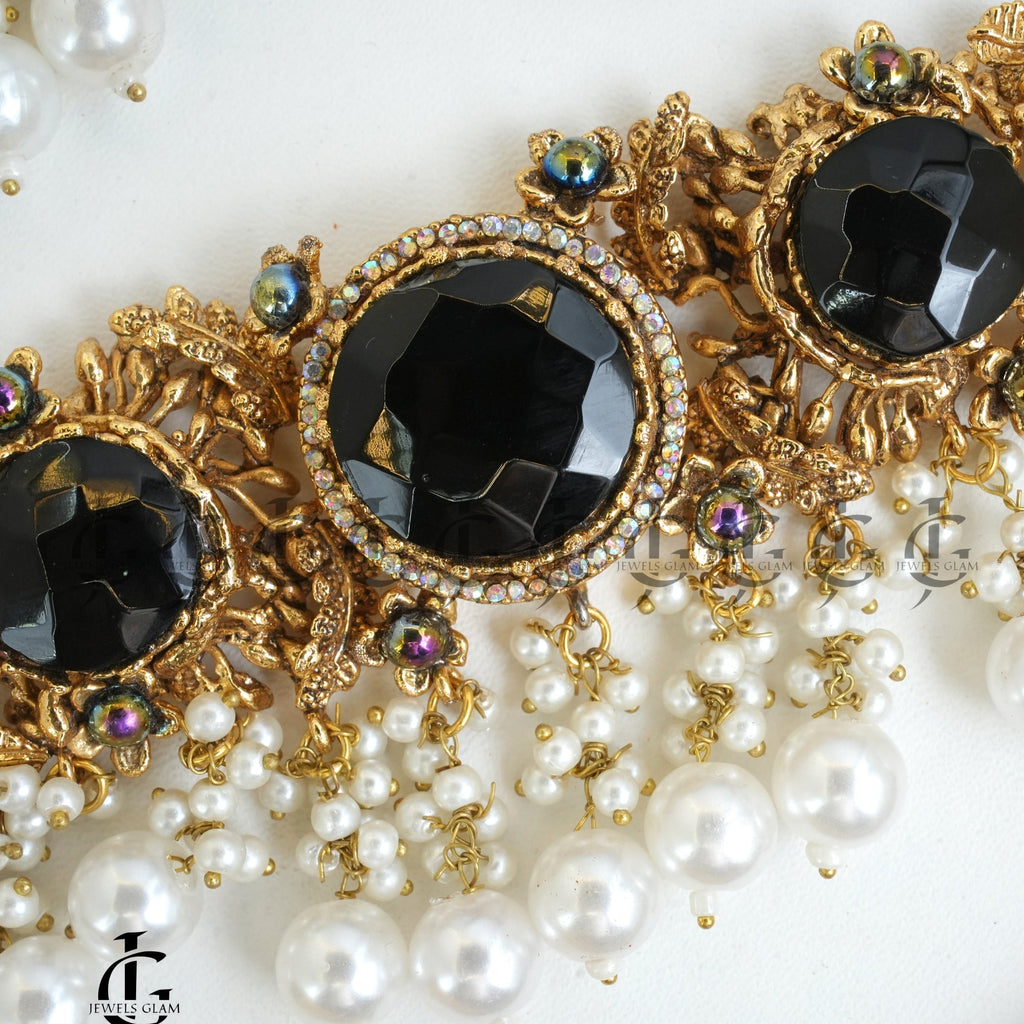 Turkish & Stone Work Choker Set