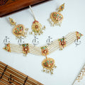 Nauratan Choker Set with Teeka