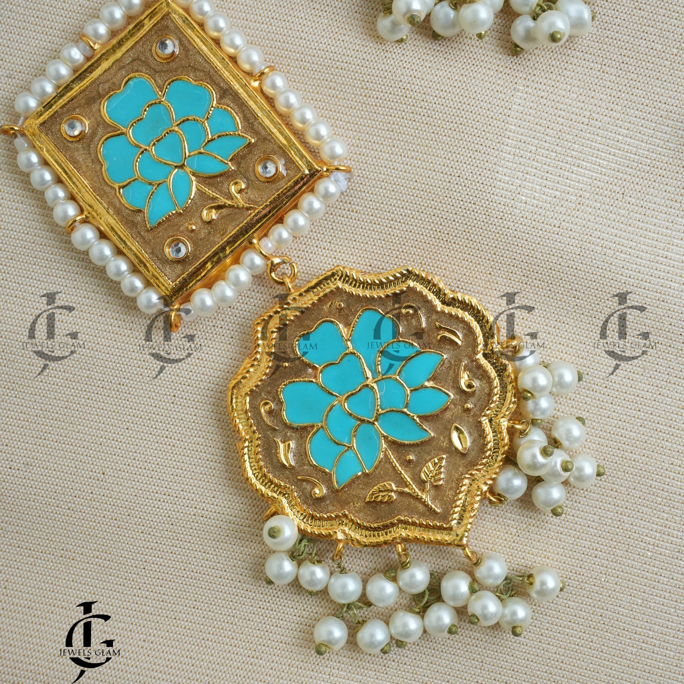 Thappa Kundan Choker Set