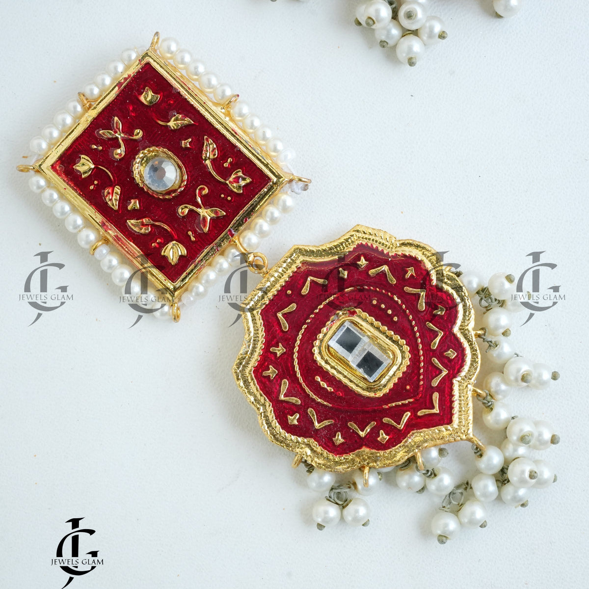 Thapa Kundan with Minakari Chockers Sets