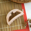 Soft Matte Crescent Hair Claws – Modern Elegance Meets Functionality