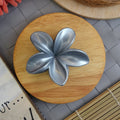 Floral hair clips
