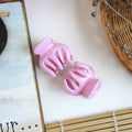 Vibrant Matte Mini Hair Claw Clips Pair