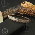 Golden Studded Zircon Bracelet
