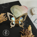 Butterfly Metal Hair Catcher Claw Clip