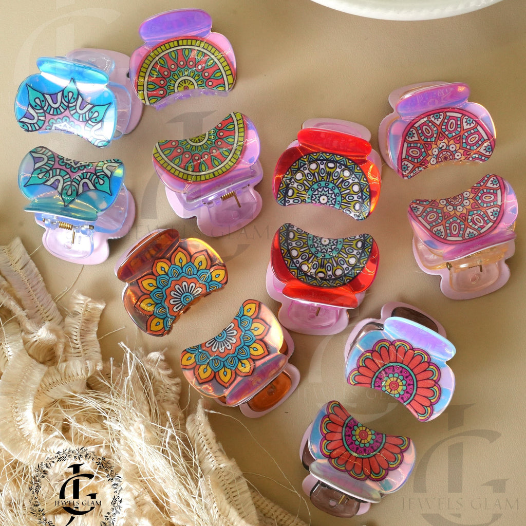 Boho Chic Printed Hair Catcher 1 pc