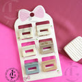 Elegant Rectangular Mini Hair Catchers Set