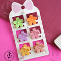 Blooming Pastel Flower Hair Catchers Set