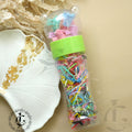 Colorful Hair Accessories Jar - Complete Styling Kit