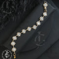 Sparkling Floral Elegance Bracelet