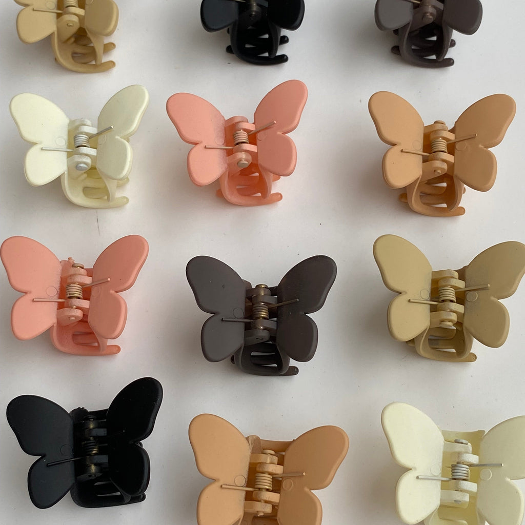 Butterfly Mini Hair Clips (pair)