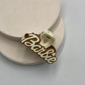 Barbie Logo Hair Claw Clips
