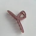 Elegant Matte Cross Hair Clip