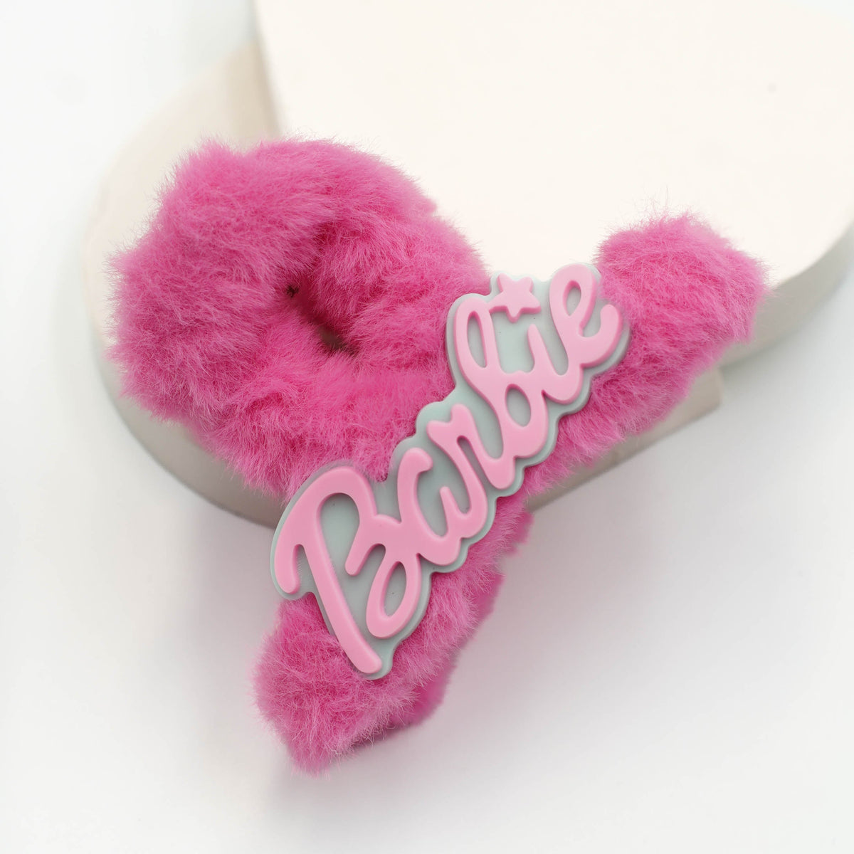 Barbie Plush Hair Catcher Claw Clip Medium