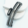 Black Metal Hair Catcher Claw Clip