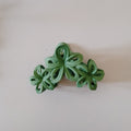 Multi-Layered Floral Hair Claw Clips